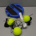 Tennis Trainer Rebound Ball with 3 String Balls, Solo Tennis Training Equipment, Portable Tennis Training Tool, Tennis Rebounder Kit,Suitable for Beginners Sport Exercise