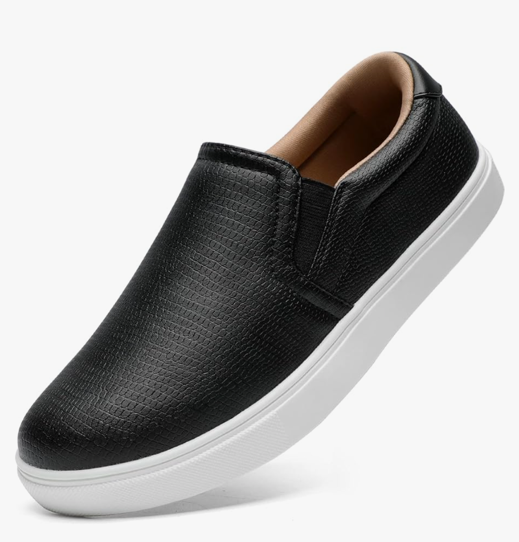 STQ Slip On Shoes for Women Comfort Fall Loafers Soft Business Casual Sneakers, size 9