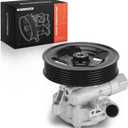 A-Premium Power Steering Pump, with Pulley, Compatible with Jeep Wrangler 2012-2017, Wrangler JK 2018, 3.6L Gas, Replace # 5154400AC