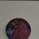 Delta 6-Setting Chrome Shower Head with High Pressure Spray, 6 Inch Round Shower Head, Showerheads, 1.75 GPM Flow Rate, Chrome 52535