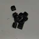 Prescott Plastics 10 Pack: 1 Inch Square Plastic Plug, Tubing End Cap, Durable Chair Glide