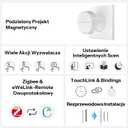 SONOFF Orb 4-in-1 Zigbee Smart Scene Button (SZNB-01M) | Wireless Smart Button & Light Remote | Multi Scene Controller | Easy No-Wire Installation | Open-Source Platforms Compatible