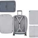 Samsonite Elevation Plus 22-Inch Carry-On - Expandable Softside Spinner Luggage - Slate