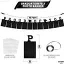 KatchOn, Graduation Photo Banner 2026 - Large, 10 Feet 5x7 | Felt Proud of You Banner | Grad Banner 2026 Personalized | 2026 Graduation Decorations | Grad Picture Banner for 2026 Graduation Party Decor