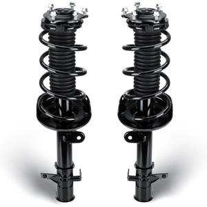 Front Complete Struts Assembly w/Coil Spring Shock Absorber Compatible with Honda CR-V 2.4L 2007-2014, Exc. Touring Models, Replace for 1333365L 1333365R, 2Pcs