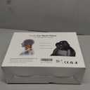 Crofy 2-Pack Car Neck Pillow, Softness Car Headrest Pillow for Driving with Adjustable Strap, 100% Memory Foam and Breathable Removable Cover, Comfortable Ergonomic Design, 4.7 Inches Thick (Black)