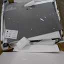 Babyletto Origami Mini Portable Folding Crib with Wheels in Grey, 2 Adjustable Mattress Positions, Greenguard Gold Certified