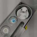 Toothbrush Holders with Toothpaste Dispenser Wall Mounted for Bathroom-4 Cups Automatic Electric Tooth Pastetooth Squeezer-Bathroom Organizer Storage Accessories Set for Kids with 5 Toothbrush Slots