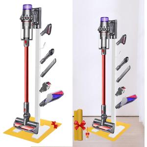 IZSOHHOME Vacuum Stand for Dys,Storage Stand Docking Station Holder,Compatible with Dys V15 V11 V10 V8 V7 V6 Cordless Vacuum Cleaners Accessories,Stable Metal Bracket Organizer Rack (White,6 Racks)