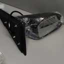 Left Driver Side Door Mirror For 2016-2021 HONDA CIVIC LX SE Sport with Power Mirror Ajust Manual Fold Non-Heated Match to Aegean Blue Metallic Pearl Replace 76258-TBA-A02ZA