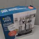 The First Years Spin Stack Bottle Drying Rack — Black — 2-Tier Rotating Countertop Drying Rack for Up to 16 Bottles — Baby Essentials for Everyday Use