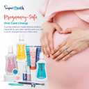 SuperMouth Nano Hydroxyapatite Toothpaste – Non-Fluoride, Remineralizing, Eases Sensitivity, Whitens – Dentist Developed, Safe Clean Ingredients, Microbiome-Friendly, Adults & Kids, 4 Amazing Flavors