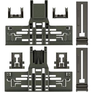UPGRADED WPW10546503 Dishwasher Top Rack Adjuster For Kitchenaid Dishwasher Parts Upper Rack W10546503 KDTM354DSS5 KDTM354DSS4 Whirlpool Kenmore Jenn Air Kitchen Aid Dishwasher Replacement Parts