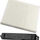 68406048AA Cabin Air Filter & Cabin Filter Access Door Compatible with Dodge Ram 1500 2500 3500 4500 5500, Chrysler Replace 68052292AA 68318365AA 5058693AA Cabin Air Filter Retrofit Kit