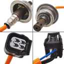 2PCS for 2006-2015 Honda Civic 1.8L L4 Upstream+Downstream Oxygen O2 Sensor 234-9124 234-4350