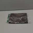 NICETOWN 2 Panels Kitchen Window Valances Farmhouse Style Window Treatment Thermal Insulated Room Darkening Curtain Valances Rod Pocket for Bedroom/Living Room, 42 x 18 inch Long, Coffe Brown