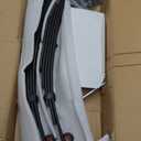 AEagle 5 Leaf 3000lb Capacity Double Eye Spring for 5200lb-6000lb Trailer Axle & U-Bolt Kit, 25-1/4" Length, 1.75" Width, 3" Free Open Replaces for SW5, 2 PCS