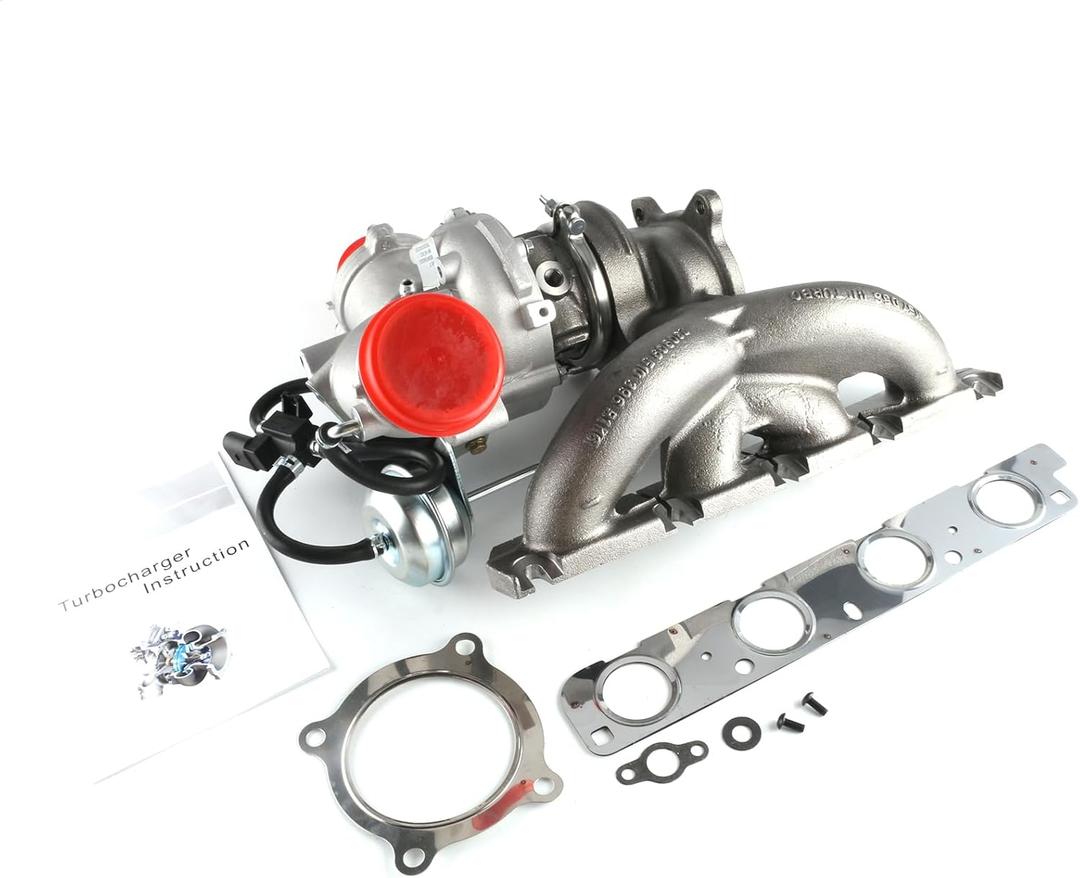 06H145702S 06H145702G Turbo Charger Turbocharger with Gasket and Wastegate Actuator Fits for Audi A4 A5 A6 Quattro Allroad Q5 2009-2017