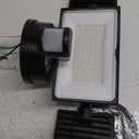 Olafus 180W Motion Sensor Outdoor Lights, 18000lm Dusk to Dawn LED Flood Lights Outdoor Wired, 6500K Daylight Motion Lights for Outside, IP65 Waterproof Exterior Security Light, Black