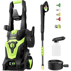 Electric Pressure Washer, Foam Cannon, 4 Different Pressure Tips, Power Washer, 3800 PSI 2.4 GPM