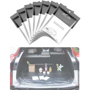 6 Pack Disposable Cargo Mat Liner Protective Cover Waterproof Guard Car Trunk Mat Protector Pads for Road Travel Camping Picnic SUV Truck Van Camper RV Sedan Protecting Trunk Carpet from Dirt