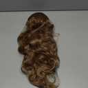 BARSDAR Long Blonde Ponytail Extension - 26 Inch Curly Wavy Drawstring Ponytail Hair Extensions for Women - Synthetic Clip in Pony Tails Hairpieces Daily Party- Strawberry Blonde Mixed