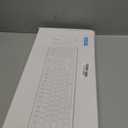 Wireless Keyboard and Mouse Combo, Full-Sized Wireless Keyboard and Adjustable DPI Mouse, 2.4GHz USB Receiver, Silent Keyboard and Mouse for PC, Windows, MAC, Desktop, Laptop (Avocado Green)