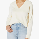 Women's CTTN Cashmere Ls V Nk SIZE M