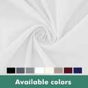 Biscaynebay Wrap Around Bed Skirts with Split Corners for Queen Beds 17" Drop, White Elastic Dust Ruffles Adjustable Easy Fit Wrinkle & Fade Resistant Silky Luxurious Fabric Machine Washable