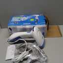 Conair Handheld Garment Steamer for Clothes, ExtremeSteam 1200W, Portable Handheld Design,White/Blue