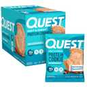Quest Nutrition Snickerdoodle Protein Cookie, 15g Protein, 1g Sugar, 4g Net Carbs, Keto Friendly, High Protein, Low Carb; 12 Count (EXP 05/09/26)