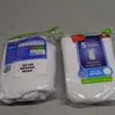 Hanes Boys Tank Cotton Undershirt, EcoSmart, 10 Pack, White (Medium)