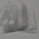 4Pcs Cord Organizer Box with Lids Plastic Cable Storage Box Clear Electronics Charger Organizer with Wire Ties for Home Office Desk Organizers and Accessories