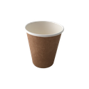 Disposable Coffee Paper Cups, Plant Fiber Brown Hot Drink 160 Count 8 oz