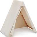 Lalo Play Tent - Indoor Tent for Kids and Toddlers, Made of FSC Certified Beechwood & Natural Canvas, Easy Setup, Perfect Indoor Kids Fort for Imaginative Play - 44.5 x 25 x 40 in - Ages 12mo. & Up