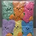 12Pcs New Upgrade Easter Bunny Plush, Easter Rabbit with Carrot Stuffed Animals, Adorable Easter Basket Easter Bunny Decorations for Kids (Multicolored)