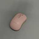 TECKNET Wireless Mouse for Laptop, 2.4G Silent Computer Mouse Quiet Click with 5 DPI Levels,Contoured Grip,Small Portable 30 Months Battery Cordless Mice for PC, Chromebook, Mac - Pink