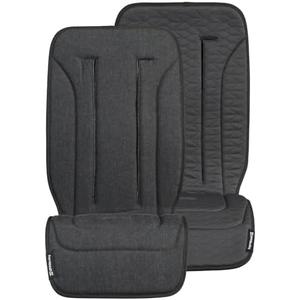 UPPAbaby Reversible Seat Liner/Water-Resistant and Comfortable/Easy Stroller Attachment/Reed (Charcoal Denim/Cozy Knit)