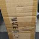 CroBlissful 3" x 3" x 48" Solid Red Oak Stair Newel Post with a Single Groove Notched Newel Wood Balusters for Staircase Interior Railing Newels for Stair Handrails