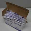 100 Pack 1ml Syringes with Needle - 27G 1/2 inch Disposable 1cc Luer Lock Syringe for Scientific Lab Use, Sterile Individually Wrapped