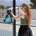 Pickleball Paddle Rack - Pickleball Holder  Holds 4 Paddle with Option to add More. Heavy-Duty Paddle Holder All Weather. Easy Instalation Hardware Included.