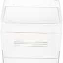Happyyami Wall Mount Tissue Box Holder Face Towel Dispenser Washcloth Holder Organizer