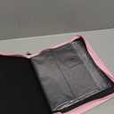 Premium 4 Pocket Zip Card Binder, Trading Card Binder for 320 Cards, Portable PU Card Collection Binder, Collector Card Album Folder for MTG, TCG, Sports Cards, Game Cards (Pink) (4 Pocket - 10.2" x 7.5")