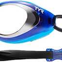 TYR Blackhawk Racing Swim Goggles - Adult Swimming Goggles for Men and Women - Anti-Fog, UVA/UVB Protection, Watertight