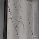 Stone Dish Drying Mats for Kitchen Counter (16x12In), Quick Dry Dish Drying Mat with Anti-Slip Pad, Absorbent Stone Dish Drying Mat, Match Any Countertop, White marble style, BPA Free, Designed in USA