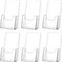 Acrylic Brochure Holder 6 Pack