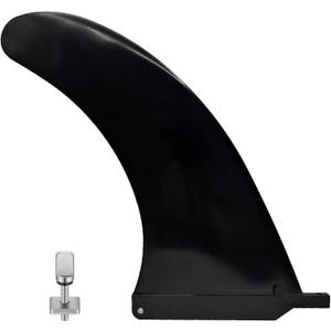 9" Replacement Fin for Paddle Board - Detachable SUP Fin with Screw, Durable Paddleboard Fin for Inflatable & Solid Paddleboards, Enhance Your Board's Performance