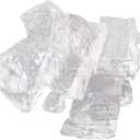 TooGet Transparent Jelly Wax DIY Candle Making Gel Wax Handmade Material Crystal Gel Candle for Candle Making and Handcraft Scented Candles Supplies - 32 OZ