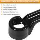 E-cowlboy Door Handle Cover Inserts+Tailgate Handle Cover+Recess Guard for 2007-2018 Jeep Wrangler JK JKU Sports Sahara Freedom Rubicon Unlimited Exterior Accessories (Black 15PCS)