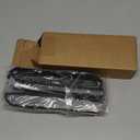 Muslogy Console Organizer Compatible with 2024 2025 2026 Hyundai Santa Fe Accessories Middle Console Storage Box Left & Right Set Interior Phone Pocket with Anti-Slip Mats